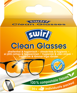 Clean Glasses Rengöringsservetter för glasögon Clean Glasses Rengöringsservetter för glasögon